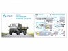 Quinta Studio QD35102 Unimog 404 3D-Printed & coloured Interior on decal paper (ICM) 1/35